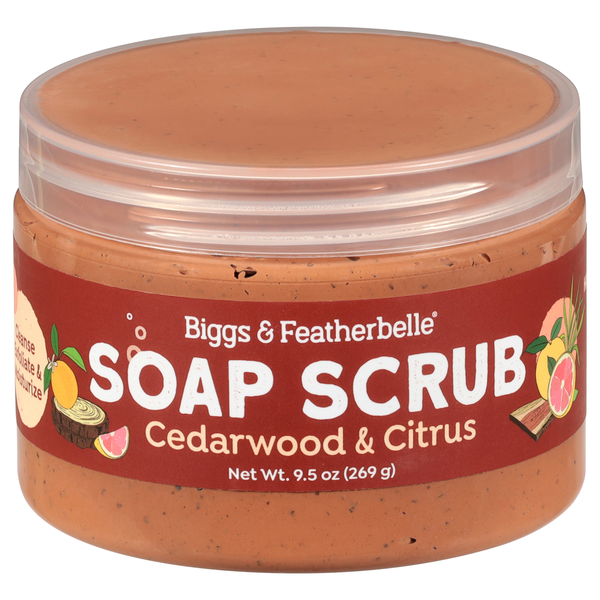 Biggs & Featherbelle Cedarwood & Citrus Soap Scrub