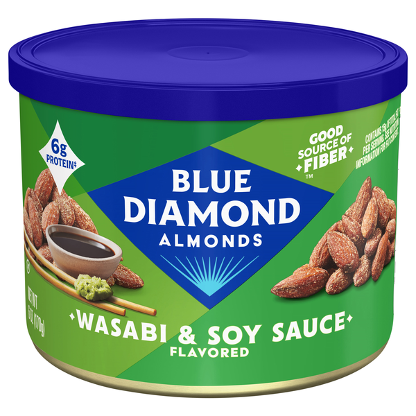 Blue Diamond Almonds Bold Wasabi & Soy Sauce