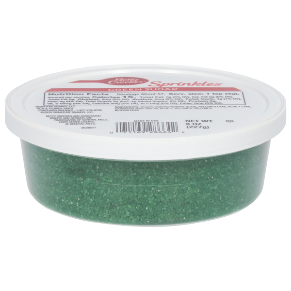 Save on Betty Crocker Green Sugar Sprinkles Order Online Delivery Giant