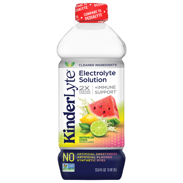 KinderLyte Watermelon Citrus Oral Electrolyte Solution