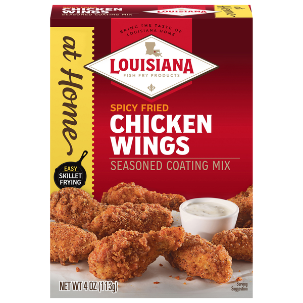 Save on Louisiana Chicken Wings Seasoned Coating Mix Order Online