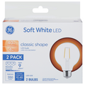 GE LED Classic Shape Decorative Bulbs Soft White Dimmable 40w