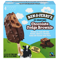 Ben & Jerry's Chocolate Fudge Brownie Ice Cream Bars - 4 ct