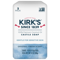 Kirk's Sensitive Skin Original Fresh Scent Gentle Castile Soap Bar - 3 ct