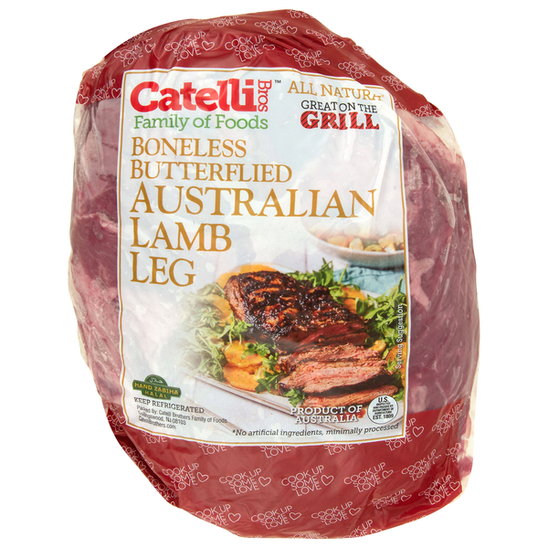 Catelli Bros Boneless Butterflied Australian Lamb Leg