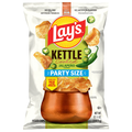 Lay's Jalapeno Kettle Cooked Potato Chips Party Size