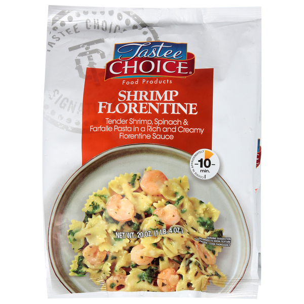 Tastee Choice Shrimp Florentine Frozen Skillet Meal
