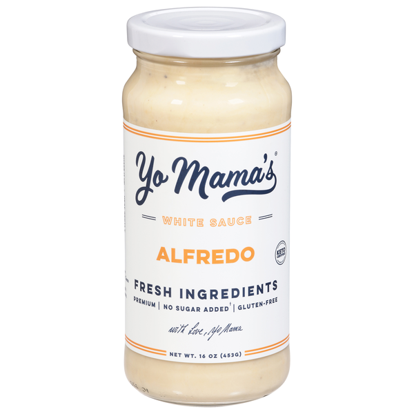 Yo Mama's Alfredo White Pasta Sauce