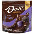 DOVE Promises Dark Chocolate & Almond Candy Large Bag