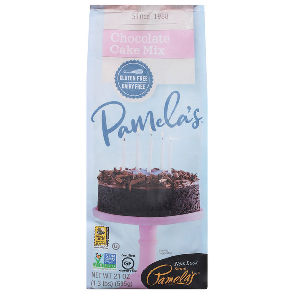 Save on Pamela's Cake Mix Chocolate Gluten & Dairy Free Order Online