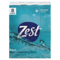 Zest Aqua Pure Cleansing Soap Bar with Vitamin E - 8 ct