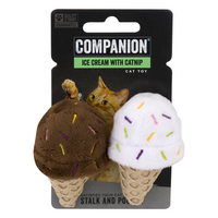 Companion Ice Cream Cat Toy with Catnip