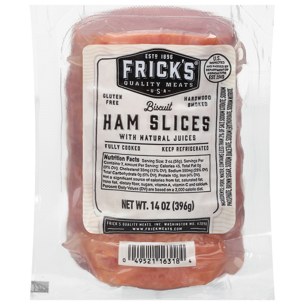 Frick's Biscuit Ham Slices Gluten Free
