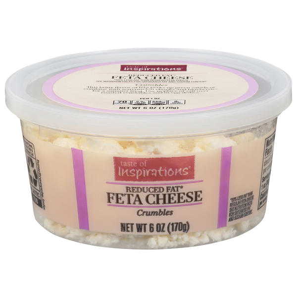 Taste of Inspirations Reduced Fat Feta Cheese Crumbles