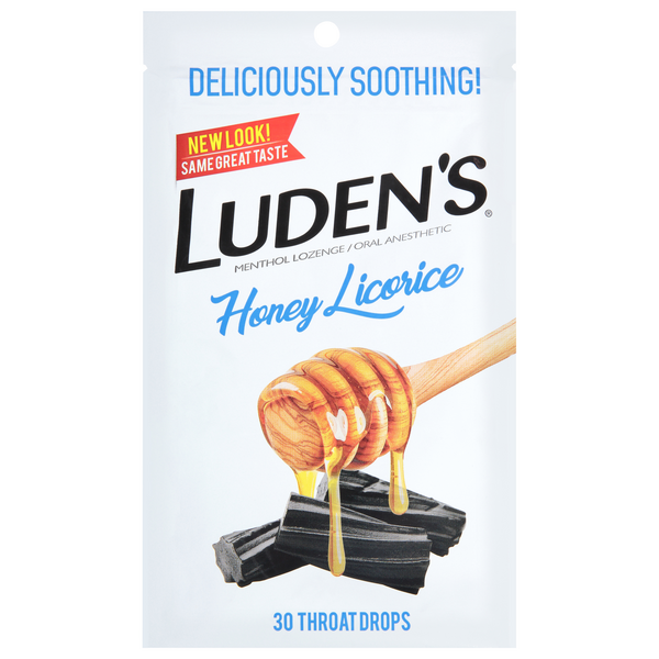 Save on Luden's Throat Drops Honey Licorice Order Online Delivery GIANT