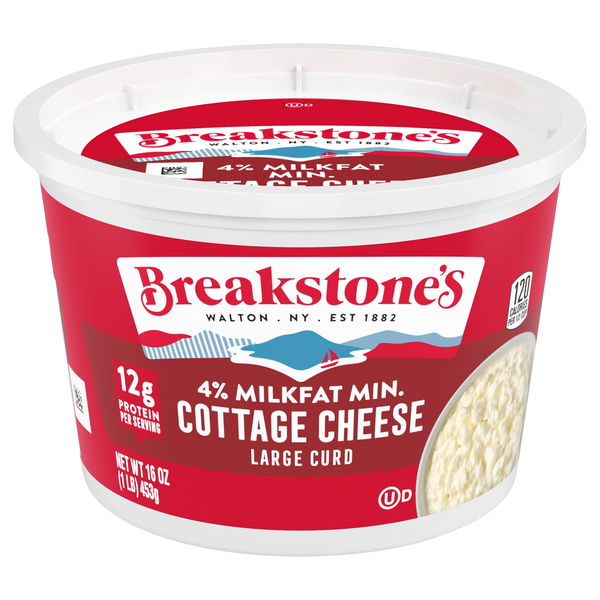 Save on Breakstone's Cottage Cheese Large Curd 4 Milkfat Order Online