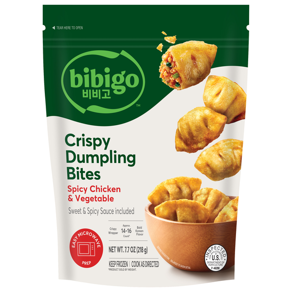 Bibigo Spicy Chicken & Vegetable Crispy Dumpling Bites Frozen