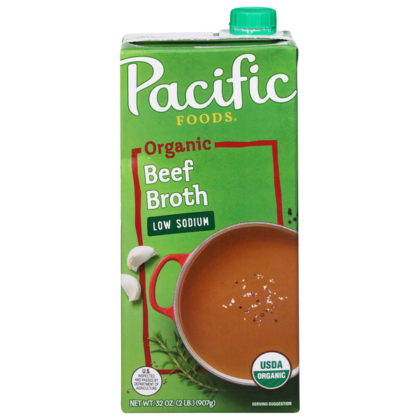 Pacific Foods Organic Low Sodium Beef Broth