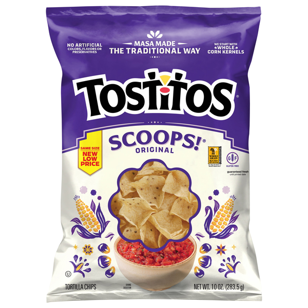 Tostitos Scoops! Gluten Free Original Tortilla Chips