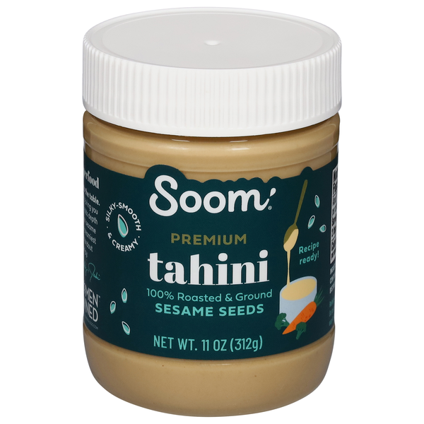 Soom Premium Tahini Roasted & Ground Sesame Seeds