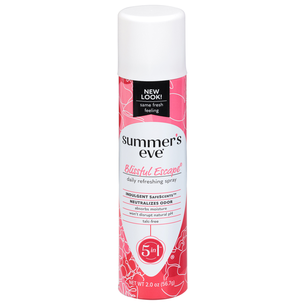 Summer's Eve Blissful Escape 5-In-1 Freshening Spray