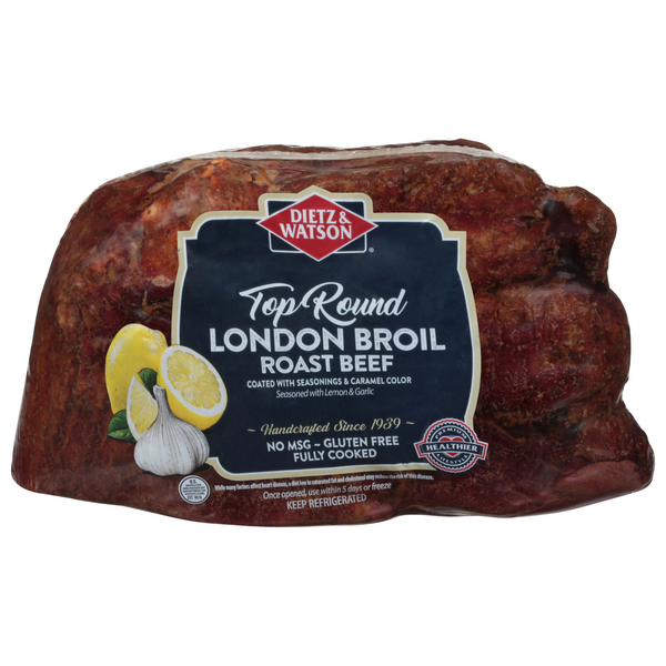 Dietz & Watson Deli Top Round London Broil Roast Beef (Regular Sliced)