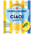 San Pellegrino Ciao! Limoncello Flavored Sparkling Water - 6 pk