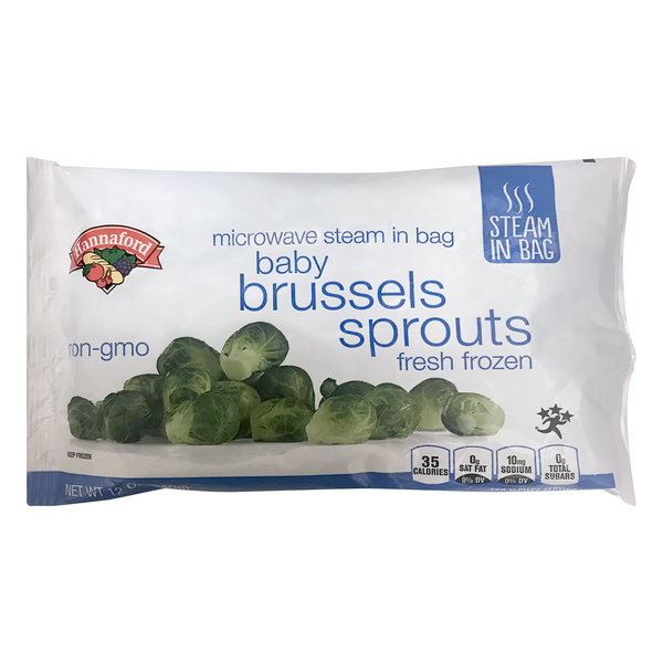 Hannaford Steam In Bag Baby Brussels Sprouts Frozen