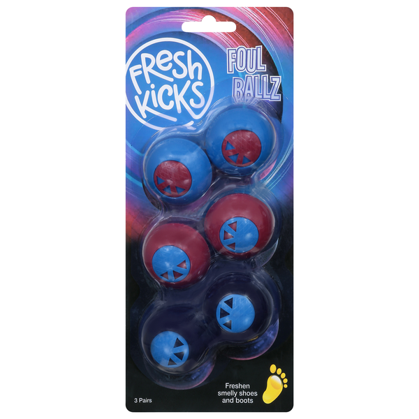 Fresh Kicks Foul Ballz for Smelly Shoes & Boots