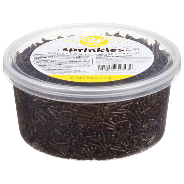 Wilton Chocolate Jimmies Sprinkles