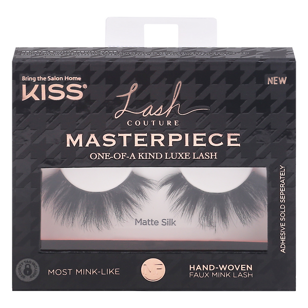 Kiss Lash Couture Masterpiece Lashes Matte Silk