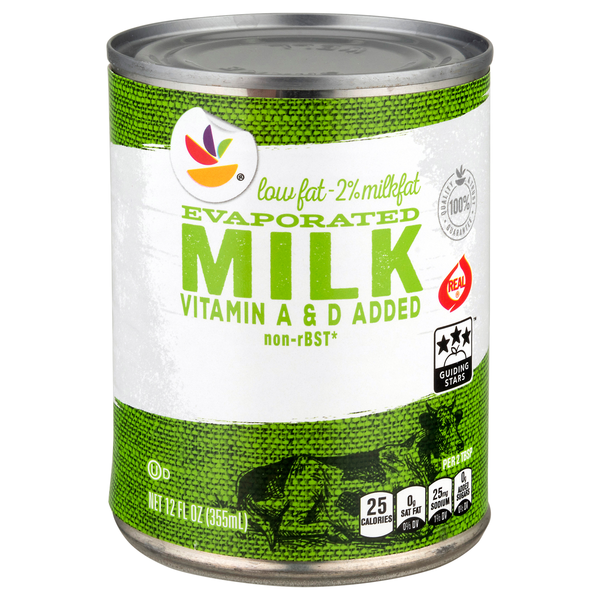 Stop & Shop Low Fat Evaporated Milk