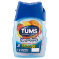 TUMS Antacid Smoothies Assorted Fruit Chewable Tablets