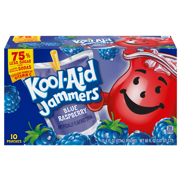 Save on KoolAid Jammers Juice Drink Pouches Blue Raspberry 10 pk