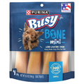 Purina Busy Bone Mini Rawhide Free Small Dog Treats - 4 ct