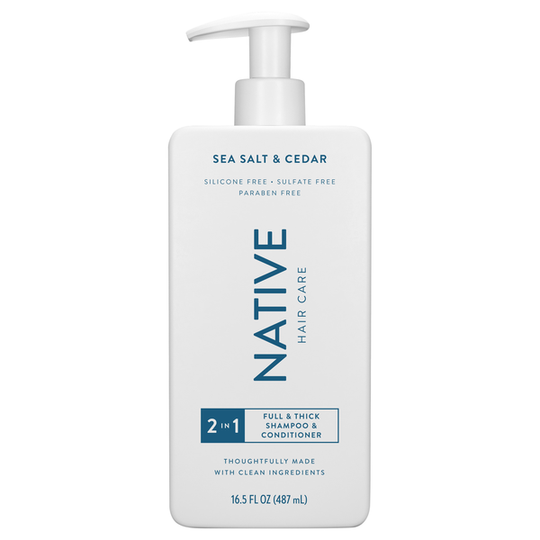 Native Hair Sea Salt & Cedar 2-in-1 Shampoo & Conditioner