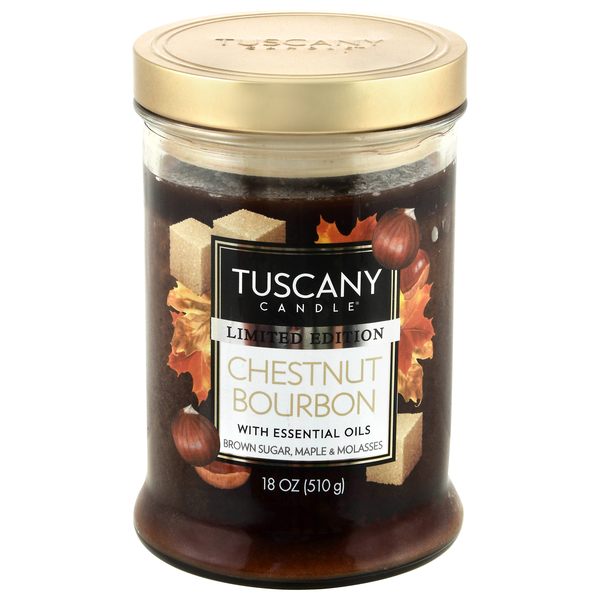 Tuscany Candle Chestnut Bourbon Scented