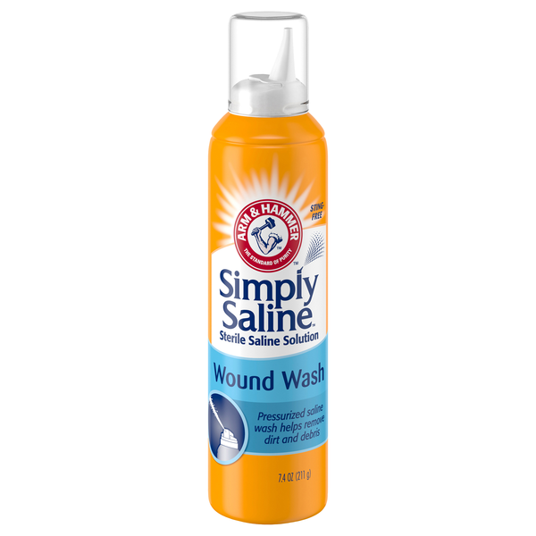 Arm & Hammer Simply Saline Would Wash Sterile Solution