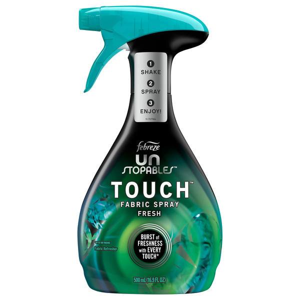 Febreze Unstopables Touch Fresh Fabric Refresher Trigger Spray