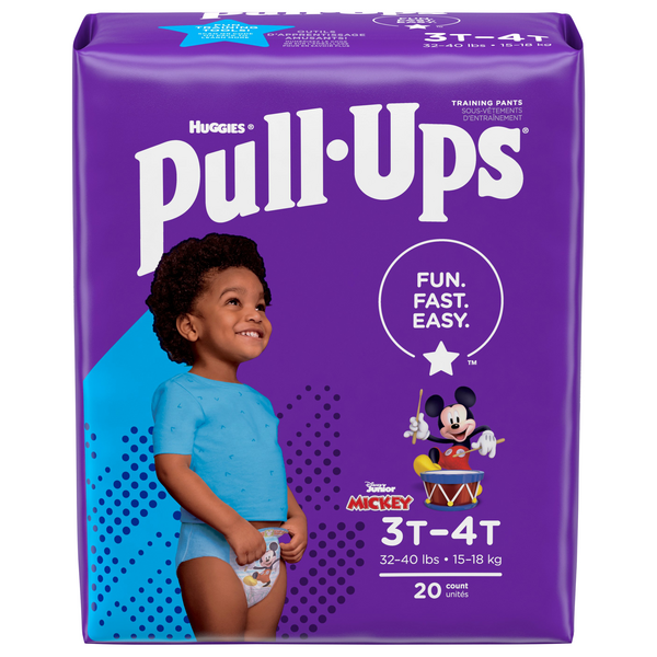 3T-4T Training Pants Boys 32-40 lbs 
