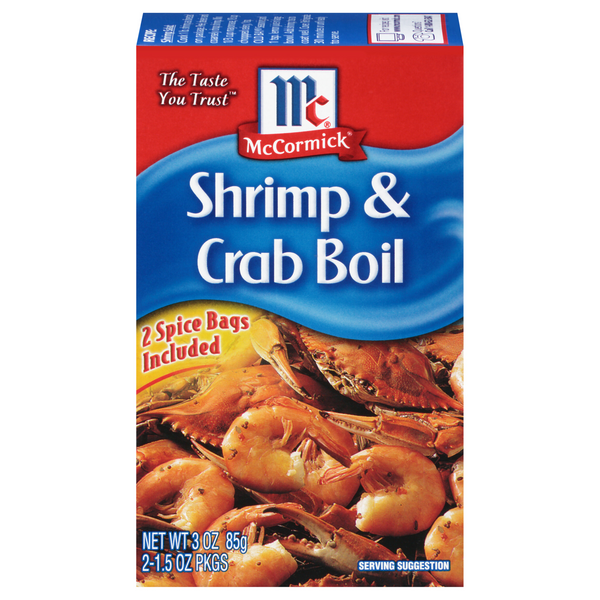 McCormick Shrimp & Crab Boil - 2 ct