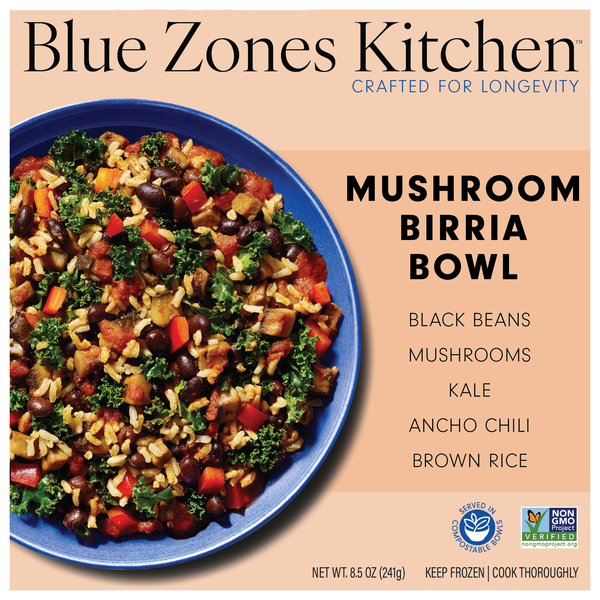Blue Zones Kitchen Adobo Mushroom Bowl Frozen