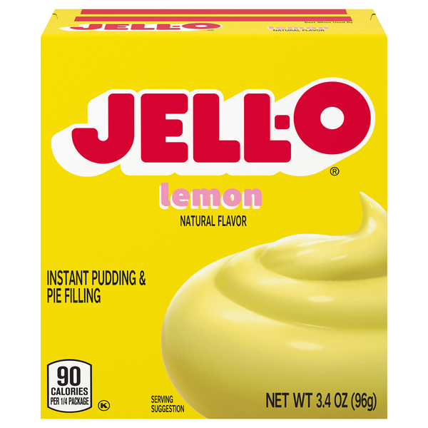 Jell-O Lemon Instant Pudding & Pie Filling