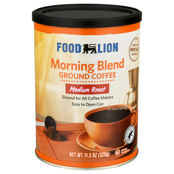 Food Lion Morning Blend Light Roast Ground Coffee