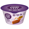 Dannon Light + Fit Fat Free Pumpkin Pie Greek Yogurt Cup