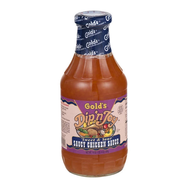 Gold's Dip 'n Joy Sweet & Sour Saucy Chicken Sauce Kosher For Passover