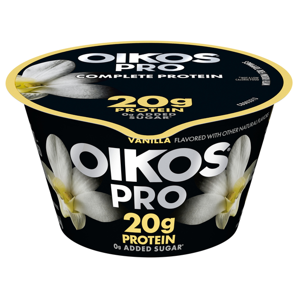 Oikos PRO 20g Protein Vanilla Cultured Ultra-Filtered Milk Yogurt Cup