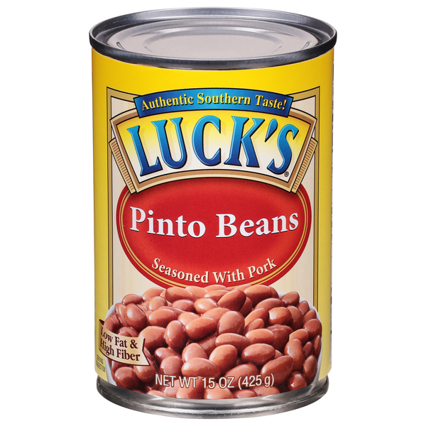 Save on Luck's Pinto Beans Seasoned with Pork Order Online Delivery