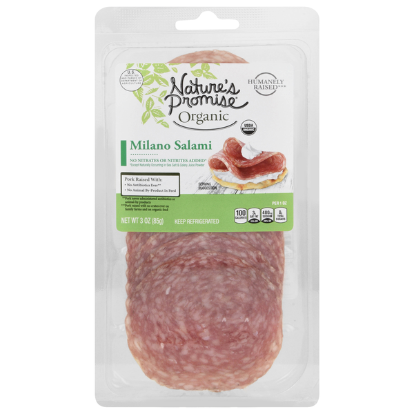 Nature's Promise Organic Milano Salami