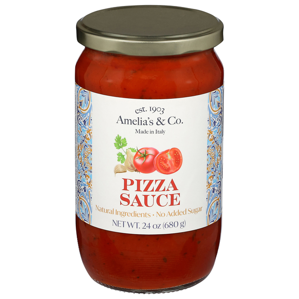 Amelia's & Co. No Sugar Added Pizza Sauce